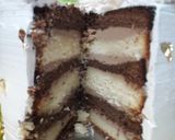 Une image de l'étape 1 de Layer cake chocolat & vanille.