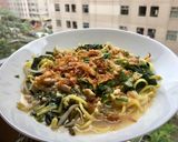 Foto langkah ke 9 dari resep Mie Kangkung Betawi.