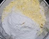 A picture of step 3 of Potato onion pakodas.