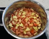 A picture of step 2 of 🍉 Watermelon Rind Jam 🍉.