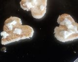 হার্ট ব্রেড টোস্ট(heart bread toast recipe in Bengali) রেসিপি ধাপ - 3 ছবি
