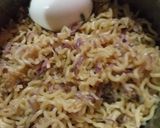 A picture of step 2 of Fried Onion Spiced Indomie with Cook Egg #teamabuja.