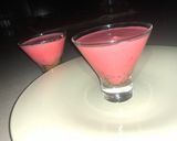 A picture of step 12 of Konafah cherry mousse cups.