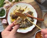 Foto del paso 4 de la receta: Aceite de oliva con ajo confitado y romero