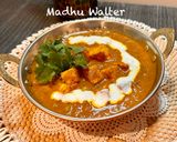 A picture of step 5 of Creamy Paneer Matar Curry.