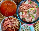 รูปขั้นตอนการทำที่ 3 ของ สุกี้โบราณ (Sukiyaki) by ChefTukkata