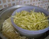 Foto langkah ke 3 dari resep Sawut singkong pandan.