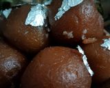 A picture of step 11 of Bread gulab jamun.