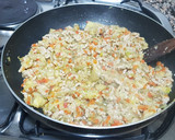 Foto del paso 3 de la receta: Berenjenas rellenas de carne