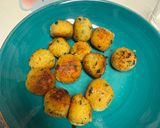 Foto del paso 5 de la receta: Bolitas de patata, calabacín y queso. (BLW +12 meses)