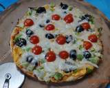 No Oven Pizza  پتیزا تابه ای recipe step 8 photo