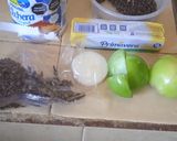 A picture of step 2 of Capirotada de Leche.
