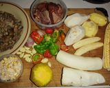 Foto del paso 1 de la receta: Ajiaco a lo Bendecido