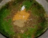 A picture of step 2 of Tiranga gravy kofta.