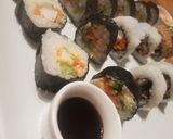 صورة لخطوة 2 من وصفة سوشي 😀😍😋