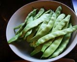 Foto del paso 1 de la receta: Judías planas gratinadas al horno