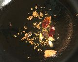 A picture of step 2 of Seaweed Fried Rice.