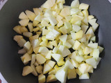 Pasteles de manzana y canela, masa sin gluten