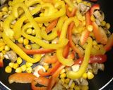 A picture of step 3 of Instant Cheese Veggie Pizza (No yeast).
