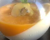 Une image de l'étape 9 de 🎄Panna 🥛cotta🥭 mangue 🍈kaki🍧 coco🥥.