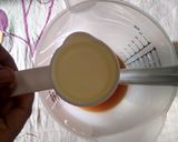 A picture of step 3 of Eggless whole wheat chocolate cake.
