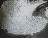 A picture of step 1 of Sago & Potato Puri.