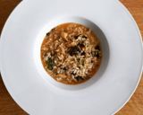 Foto del paso 10 de la receta: Arroz caldoso de sepia, rape, setas y espinacas