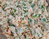 Foto langkah ke 1 dari resep Tofu Cake with Carrot and Spinach.