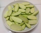 Hình bước làm 1 của món Canh dưa hường nấu tép