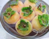 Hình bước làm 3 của món Hoshigaki(Hồng khô kiểu Nhật)