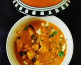A picture of step 6 of Paneer Makhani.