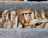 Foto del paso 6 de la receta: Pastel de pollo y verduras (olla rápida, airfryer y horno)