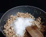 A picture of step 2 of Puffed Amaranth Paag.