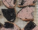 Foto langkah ke 25 dari resep Charcoal Ubi Ungu Sourdough Bread.