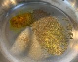 A picture of step 3 of Red lentils (masoor dal kichidi).