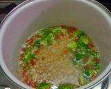 A picture of step 4 of Jowar Vegetable Soup.