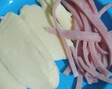 Foto del paso 3 de la receta: Omelette de papá y jamón y queso.🥔