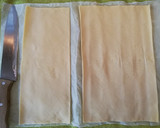 Foto del paso 5 de la receta: Reja de hojaldre con crema de chocolate 🍫