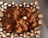 A picture of step 3 of Rajgira aata halwa /sheera.