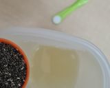Foto del paso 1 de la receta: Bebida isotónica de limón con mucílagos de chía 💦 Bebida re hidratante post entreno/calor extremo 🥵