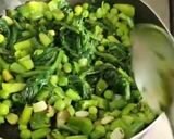A picture of step 1 of Spinach Hara Bhara Kabab.