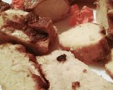 Foto del paso 7 de la receta Popurrí bizcocho de limón glaseado y tarta de manzana!