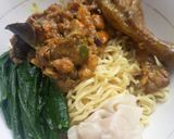 Foto langkah ke 9 dari resep Mie Ayam Ceker Pangsit.