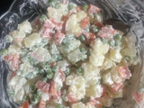 Pollito Al Horno Con Ensalada Rusa (Súper Fácil)