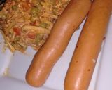 Foto del paso 4 de la receta: Salchichas alemanas con revuelto gramajo