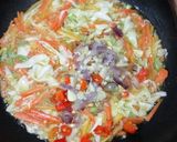 Foto langkah ke 8 dari resep Nasi Goreng Campur.