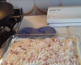 Foto del passaggio 6 della ricetta Pasticcio con finocchi,asparagi e speck