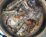 A picture of step 3 of Chicken stew and rice #festivecontestkakamega.