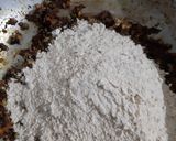 A picture of step 6 of Patodi Kothimbir wadi.
