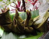Foto langkah ke 5 dari resep Pepes kelapa ati ampela.